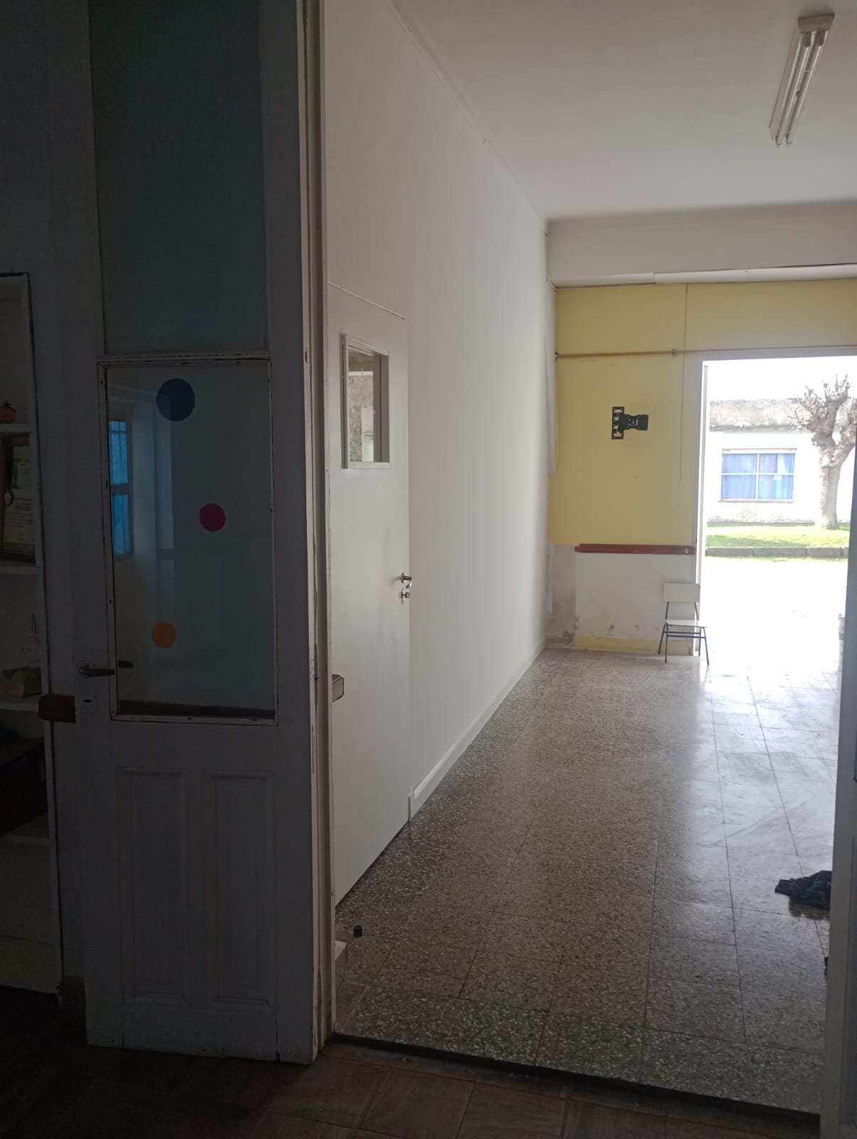 Sector interior durante las obras para crear una nueva sala